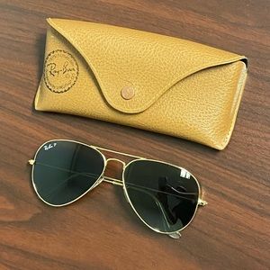 Ray-ban traditional gold aviators